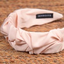 YoungWildFree Hair Bands Pink Ruffle Hairbands For Women -New Comfortable Make In Cotton Fabric