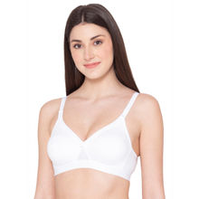 Groversons Paris Beauty Women Full Coverage Everyday T-Shirt Bra - White
