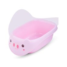 BAYBEE Pink 3 in 1 Smart Clean Portable Anti Slip Bath tub for Baby