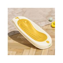 BAYBEE Yellow Ziga Baby Bath tub Seat for Babies