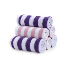 My Milestones Kids Multi-Color Face Towel Super Soft Absorbent (Pack of 6)