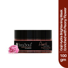 SeaSoul Brightening Face Mask for Skin Cleansing, Hydrating & Lightening Ideal for Dehydrated Skin