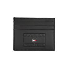 Tommy Hilfiger Avoca Men Leather Card Holder - Black