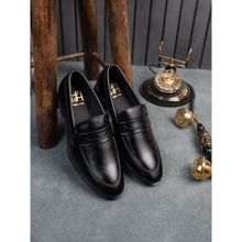 Hydes N Hues Men Black Formal Loafers