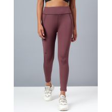 Dida Women Super Stretchy Comfortable Brown Tights