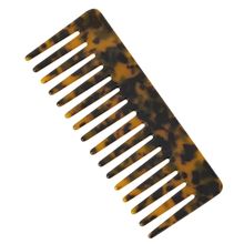 Accessorize London Womens Brown Tort Resin Hair Comb