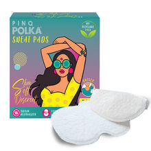 PINQ POLKA Sweat Pads Underarm for Women & Men Prevents Stains Absorbs Sweat Odour Protection