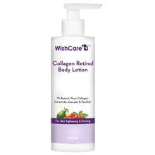 Wishcare Collagen 1% Retinol Body Lotion For Skin Tightening & Firming - With Niacinamide & Rosehip