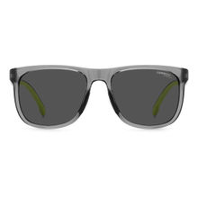 CARRERA Unisex Grey Shaded Lens Rectangle Sunglasses