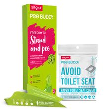 Peebuddy Stand and Pee with Toilet Seat Cover Combo