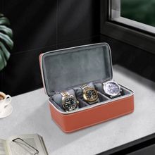 NFI Essentials Watch Box for Men and Women Watch Organizer Case In 3 Slots Holder