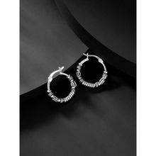 Peora 925 Sterling Silver Anti Tarnish Small Hoop Bali Earrings Huggie Jewellery-PF17E66