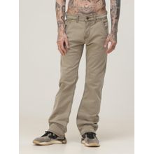 VUDU Beige Solid Relaxed Fit Jeans