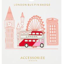 Accessorize City Bus Pin Badge