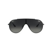 Ray-Ban 0RB3597 Grey Wings Shield Sunglasses (33 mm)