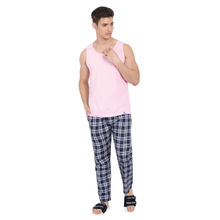 LAZY BUMS Men's True Essential Casual Solid Sleeveless Vest-pink Pink