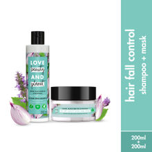 Love Beauty & Planet Onion Black Seed & Patchouli Hairfall Control Sulfate Free Shampoo & Hair Mask