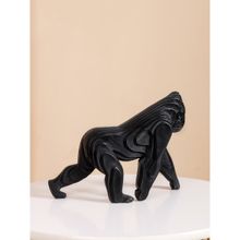 Nestasia Modern Black Gorilla Showpiece