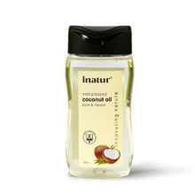 inatur Coconut Oil, 100% Pure, Cold-Pressed, Virgin & Organic, for Hair, Skin & Baby Care