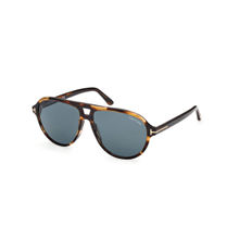 Tom Ford FT09325956V Jeffrey Aviator Sunglasses for Men Grey (59)