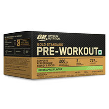 Optimum Nutrition (ON) Gold Standard Pre-Workout Single Serve Packs - Green Apple (Pack Of 15)