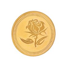 Sri Jagdamba Pearls 10 Gram 24Kt (999) Flower Gold Coin