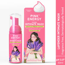 PINK ENERGY Natural Lavender Foaming Intimate Wash