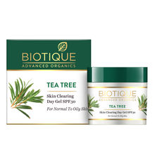 Biotique Advanced Organics Tea Tree Skin Clearing Day Gel SPF30