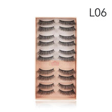 Beautiliss Eyelash Set 3D False Long And Natural Eye Makeup - L06