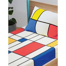 Smartsters Mondrian's Mosaic Bedsheet (Single)