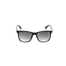 IRUS Idee Black 100% Uv Protected Square Full Rim Unisex Sunglass (Grey Gradient Lens)