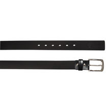 Bulchee Men's Genuine Leather Jeans Belt (Casual, Black) (M)