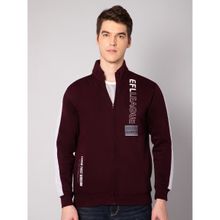 Cantabil Men Wine Sweatshirt