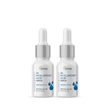 CGG Cosmetics 2% Hyaluronic Acid Serum - 3X Hydration Formula - Pack Of 2