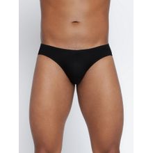 BASIICS by La Intimo Men Black Cotton Ultra