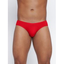 BASIICS by La Intimo Men Red Cotton Ultra