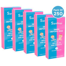 SanNap Baby Diaper Disposal Bags (250 Bags)
