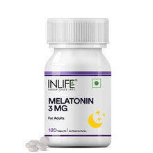 Inlife Melatonin 3mg Tablets to Promotes Sleep and Relaxation