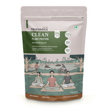 TrueBasics Clean Plant Protein Powder Pea Protein Isolate - Chocolate