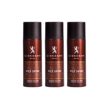Giordano Fragrances Wild Safari Deo (Pack Of 3)