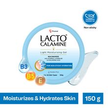 Lacto Calamine Gel Based Face Moisturizer With Niacinamide, Hyaluronic Acid,Vitamin E & B5