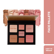 Milani All-Inclusive Eye, Cheek & Face Palette-Light to Medium