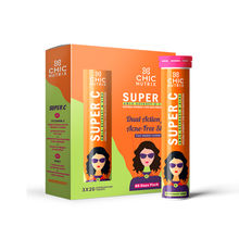 Chicnutrix Super C - Amla Extract & Zinc - Vitamin C For Skin Protection - Orange