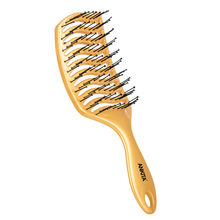 Ankita Flat Hair Brush With Nylon Bristle, Color May Vary - A - 17Sw