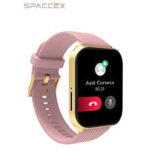 Corseca Spaccex Smart Watch - Rose Gold Pink strap