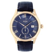 Xylys Men Analog Blue Dial Blue Strap Watches (M)