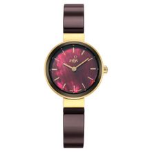 Xylys Women Analog Maroon Dial Multi-Color Strap Watches (M)