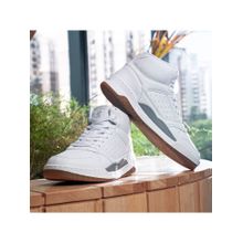 Red Tape Men's Textured White Sneaker