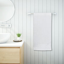 Welspun Anti Bacterial 100% Cotton Bath Towel White