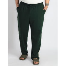 UNSIZED Men Green Track Pant